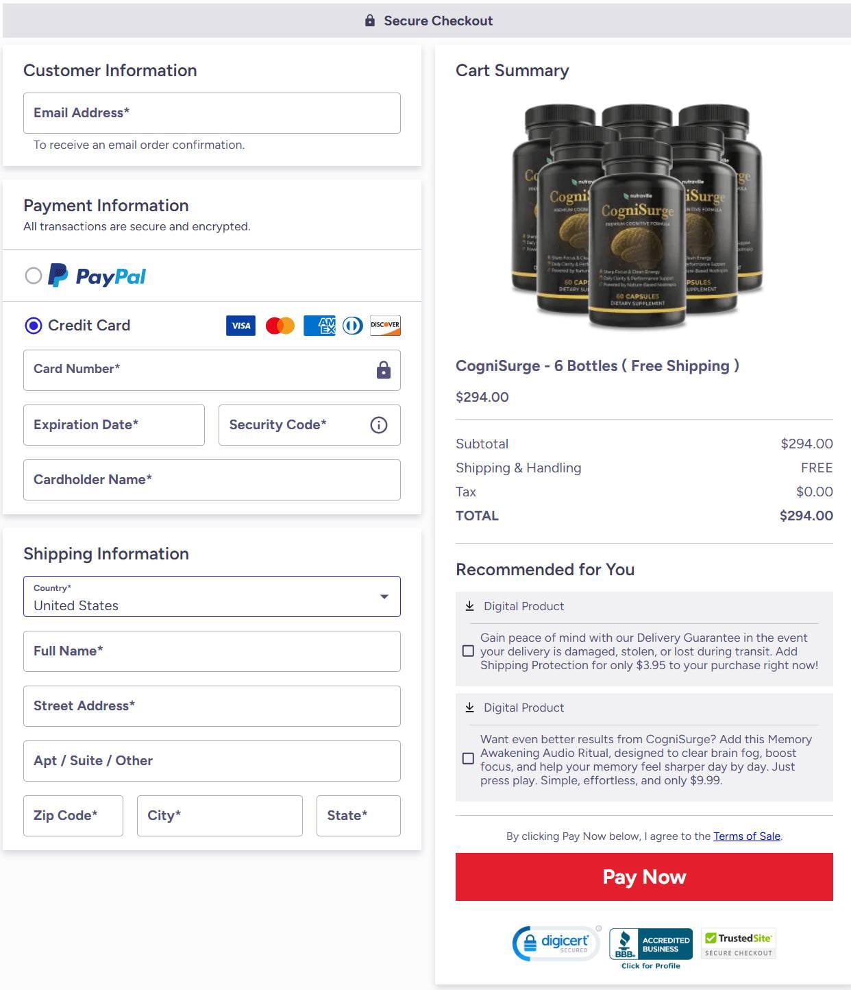 CogniSurge certified